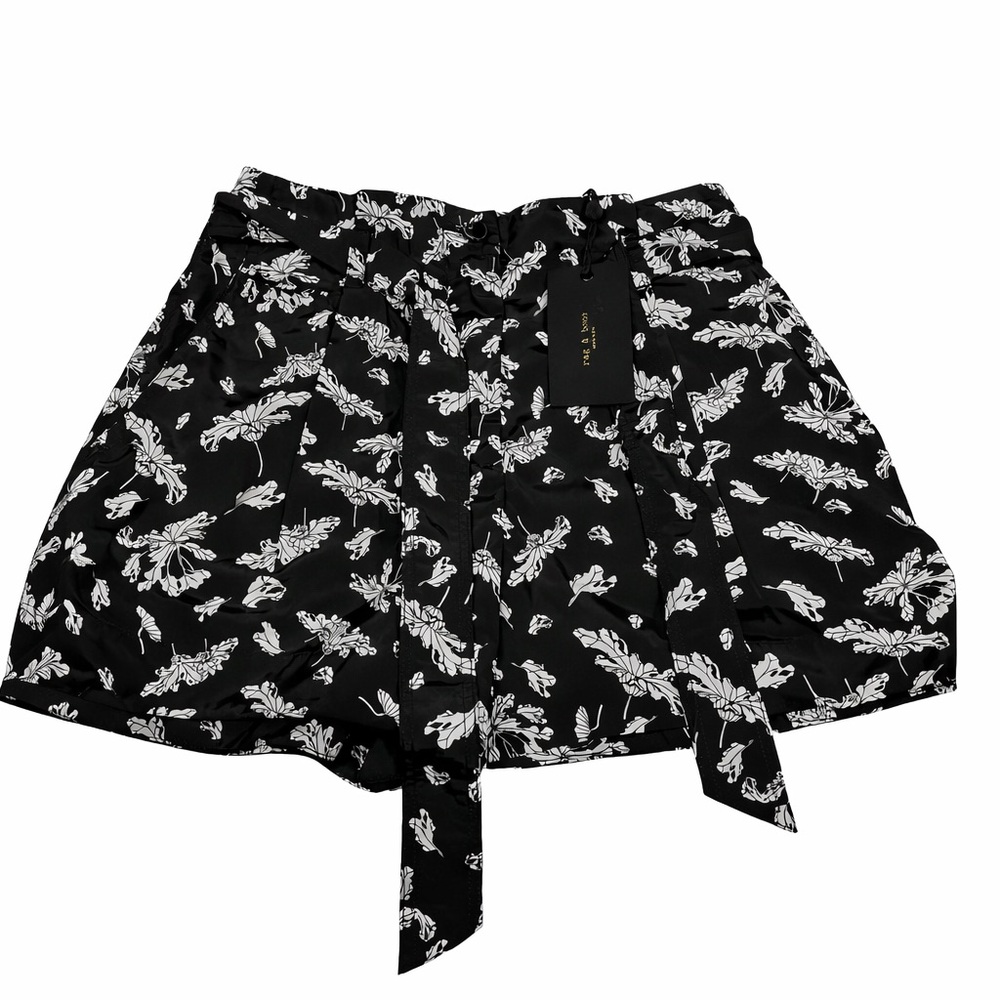 RAG & BONE Black Multi River Short! - Picture 3 of 7